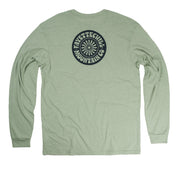 Carver Unisex Long Sleeve T-Shirt FAY Heather Desert Sage XS 