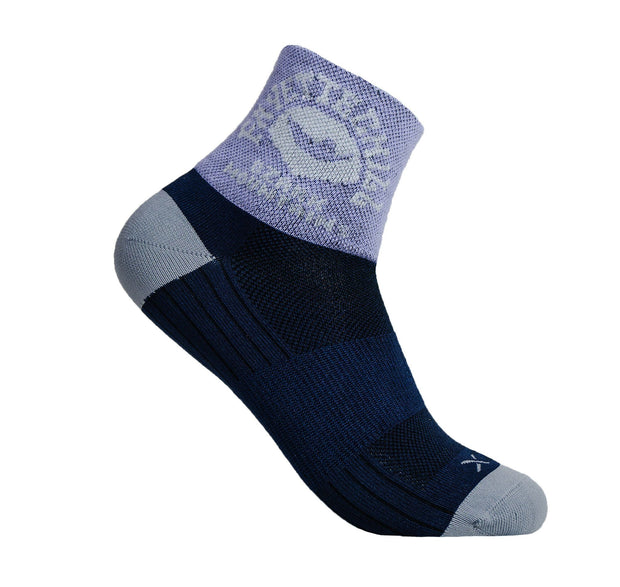 Ozark Hangout 3" Sock Accessories FAY Lilac/Navy S-M 